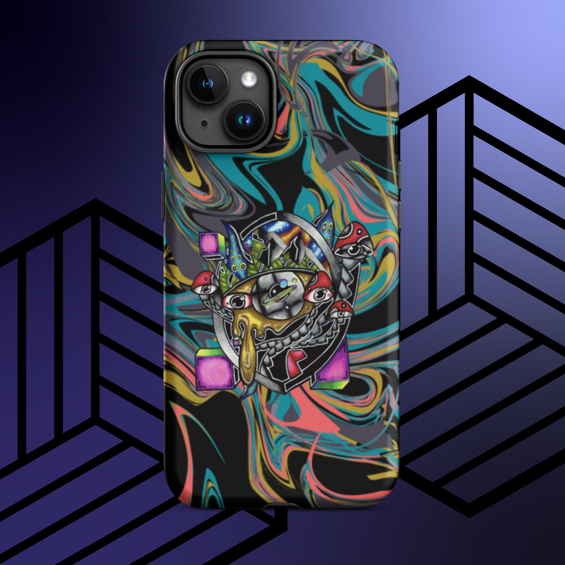 Original Hand Drawn Artwork Tough Case for iPhone®