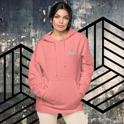 Collection of Pikoolz Unisex pigment-dyed hoodie in a gallery layout