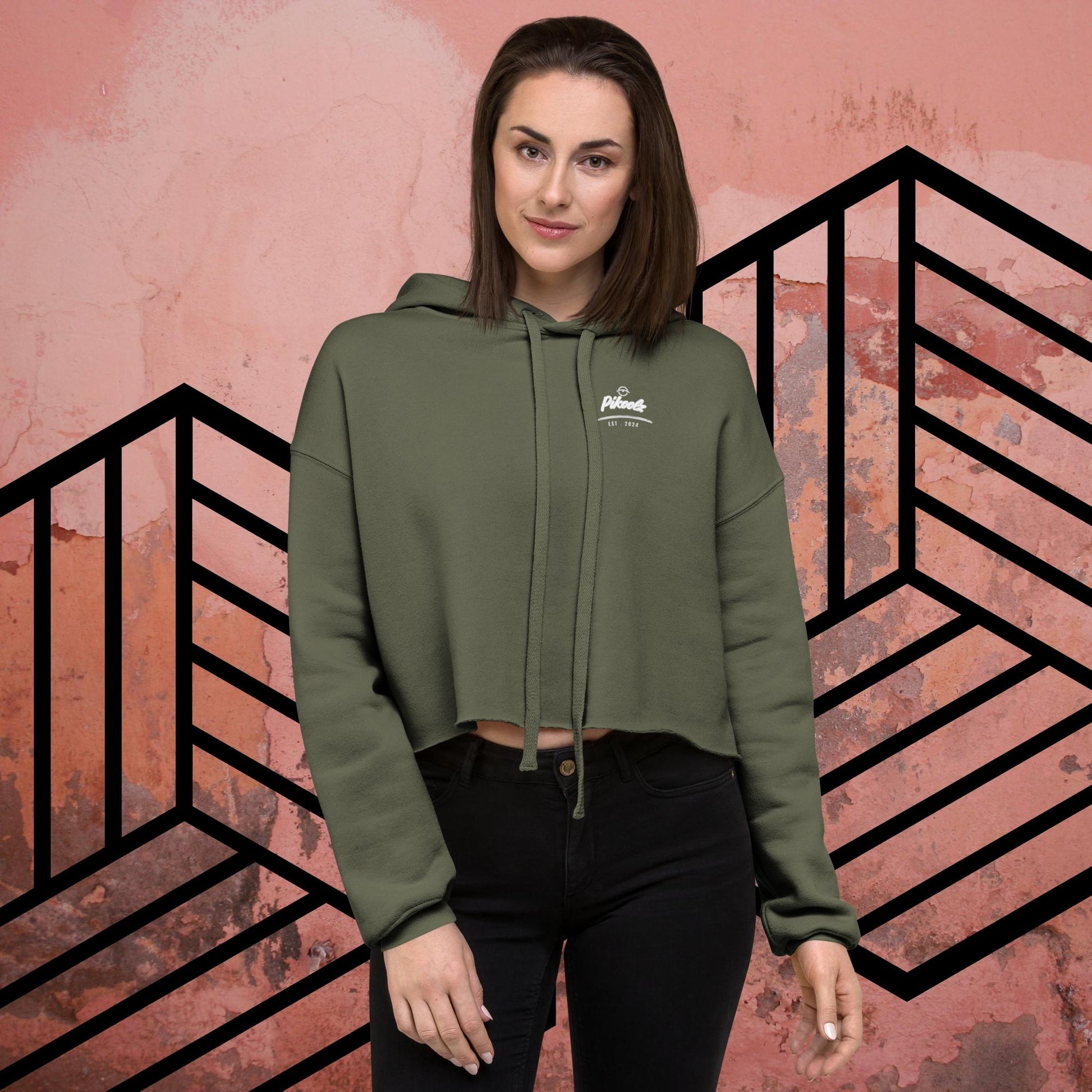 Pikoolz Crop Hoodie