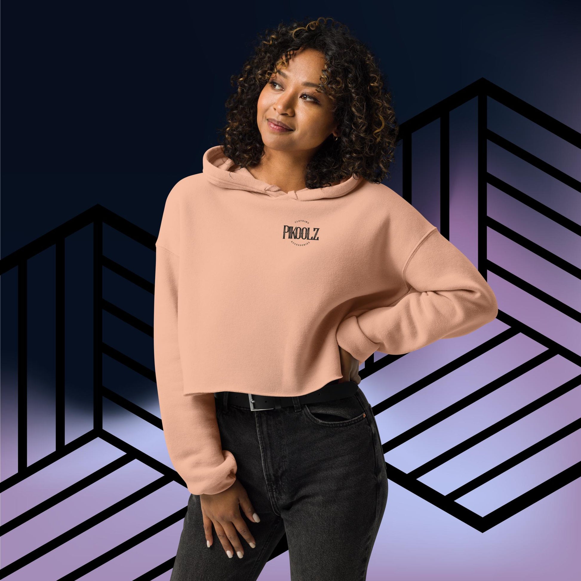 Pikoolz Crop Hoodie