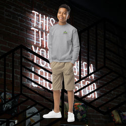 Collection of Pikoolz Youth crewneck sweatshirt in a gallery layout