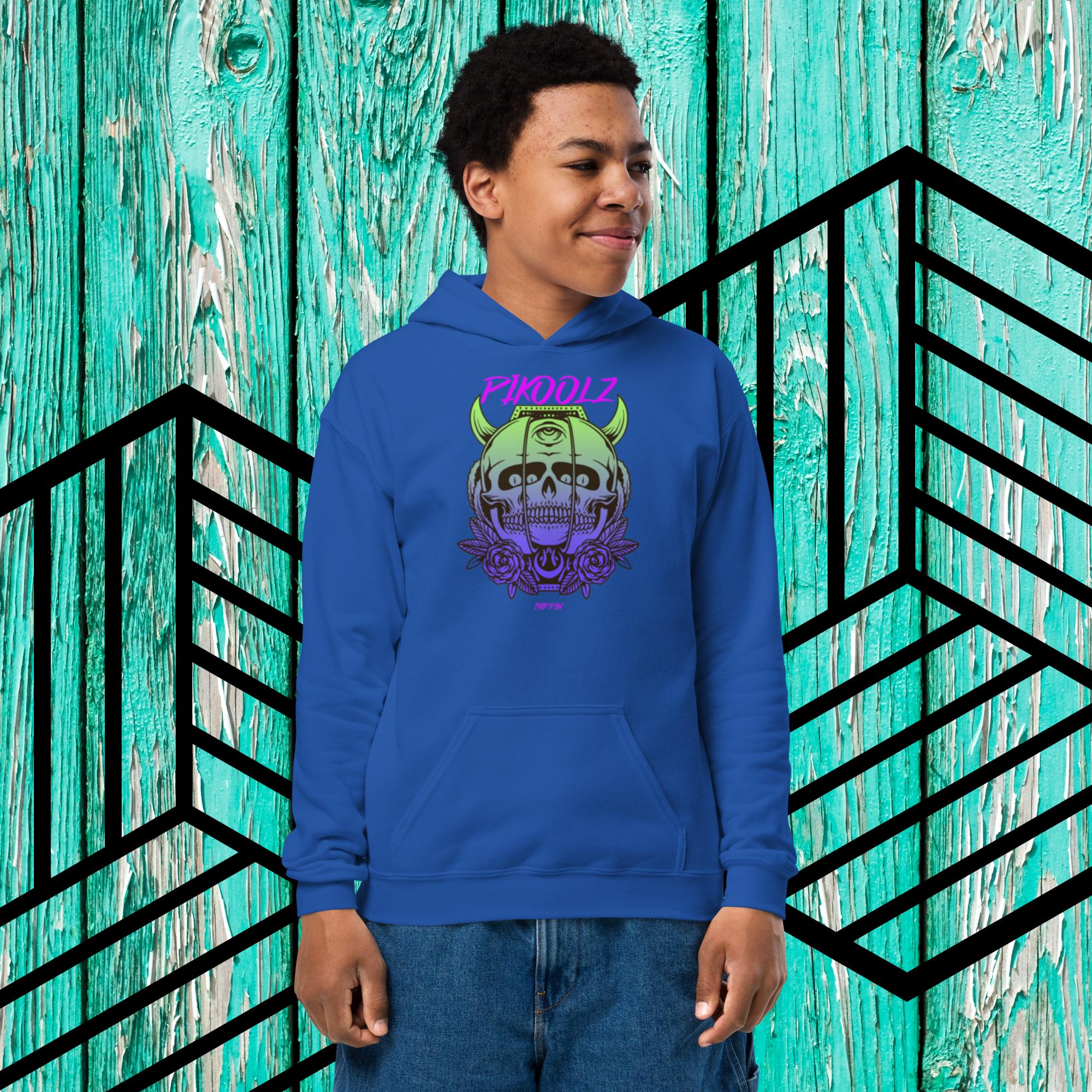 Collection of Trippin Youth heavy blend hoodie in a gallery layout