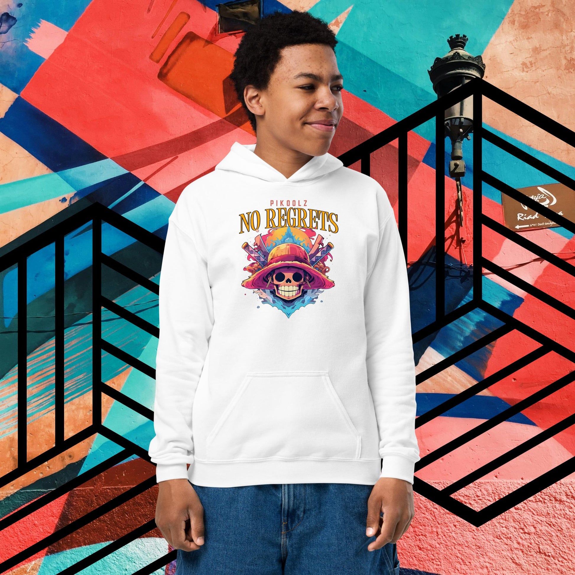 No Regrets Youth heavy blend hoodie